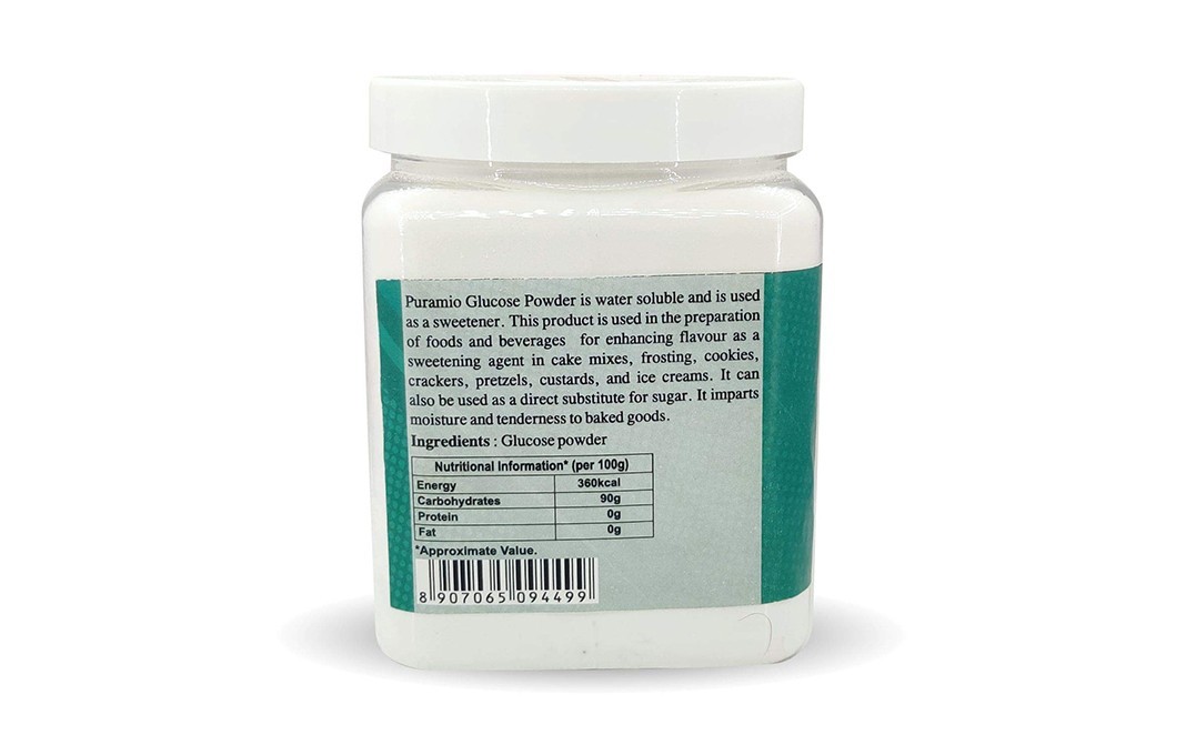 Puramio Glucose Powder    Plastic Jar  800 grams